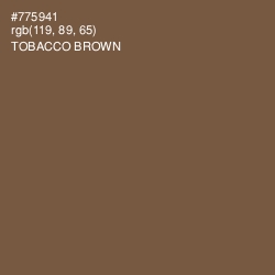 #775941 - Tobacco Brown Color Image